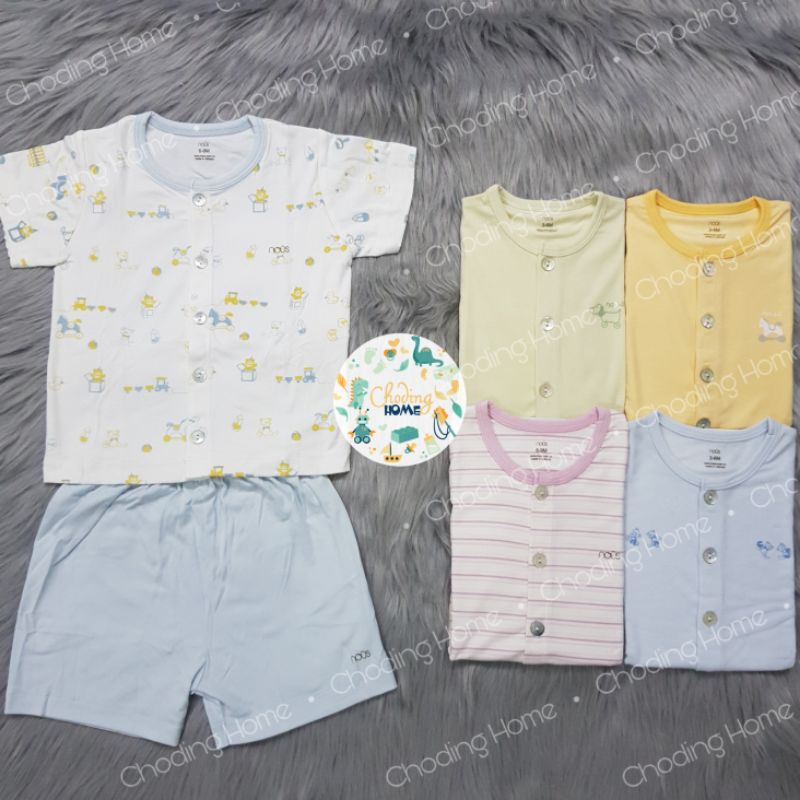 Bộ Cộc Tay Cài Giữa Nous N6 N12 N17 N18 N29 N30 • 3-6M 6-9M 9-12M • Choding Home e