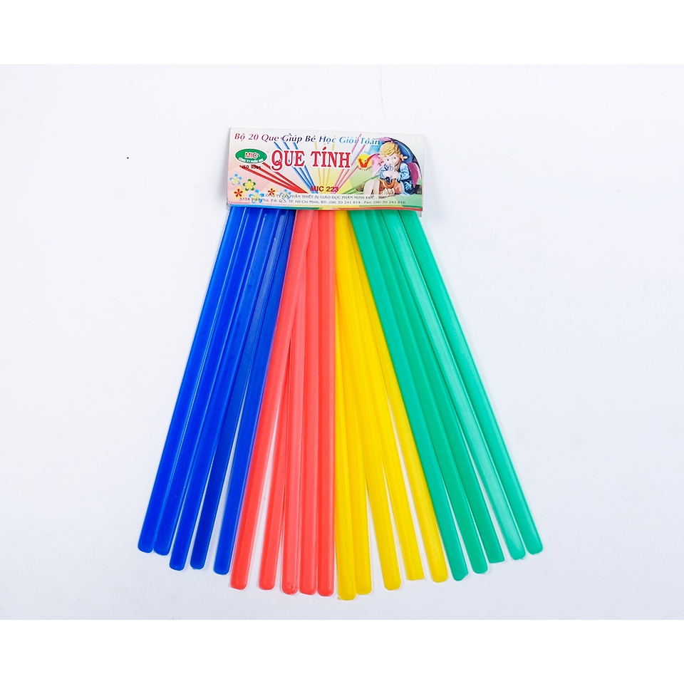 ( 10 Bộ ) Que Tính Mic Lớn ( 1 Bộ 20 Que ) Camshop