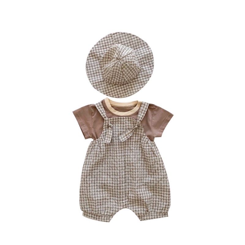 [ KẺ MŨ ] Set yếm kèm áo tặng mũ mã 49070