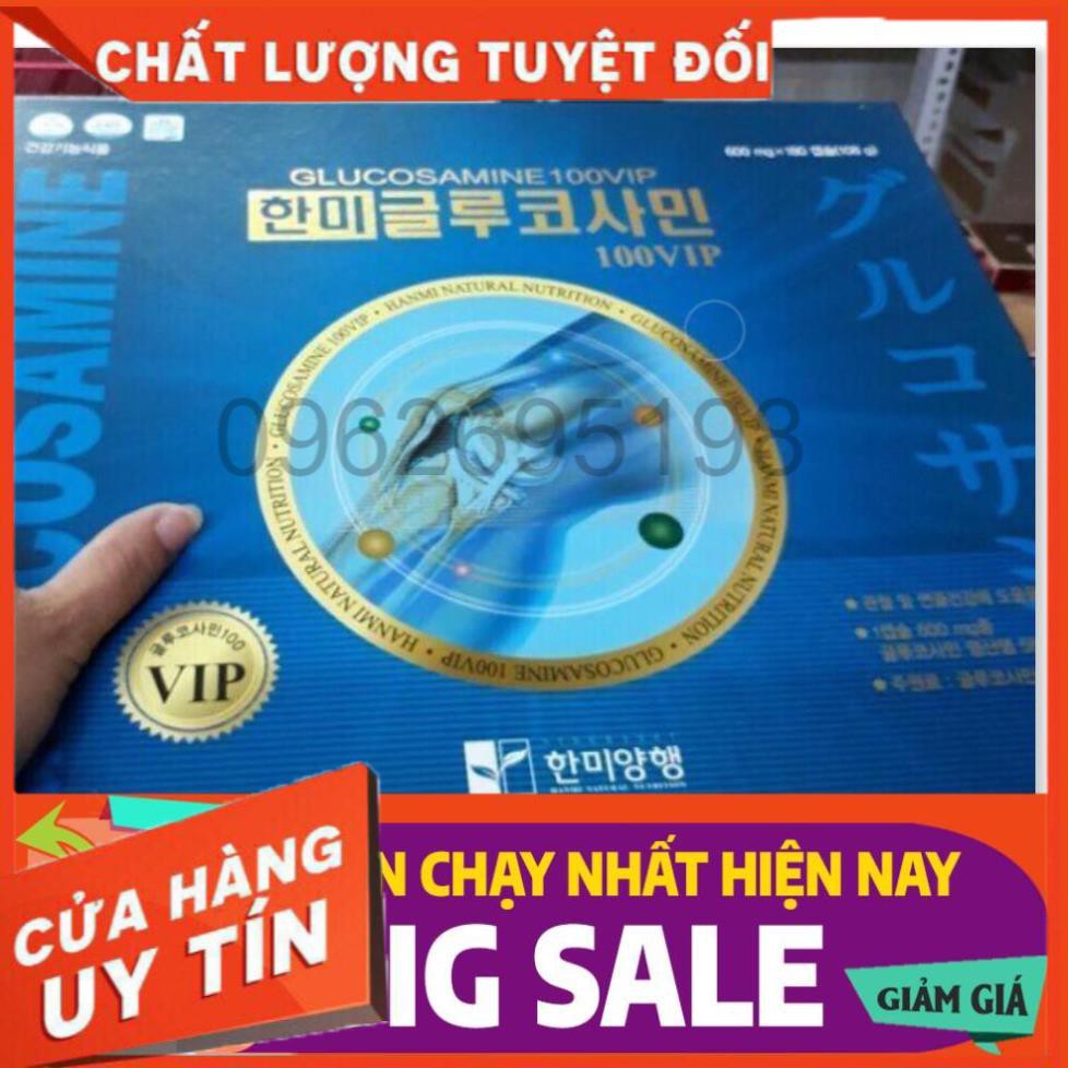 Viên uống hỗ trợ  xương khớp HANMI Hàn Quốc hộp 180 viên - 600mg (GLUCOSAMINE 100 VIP)