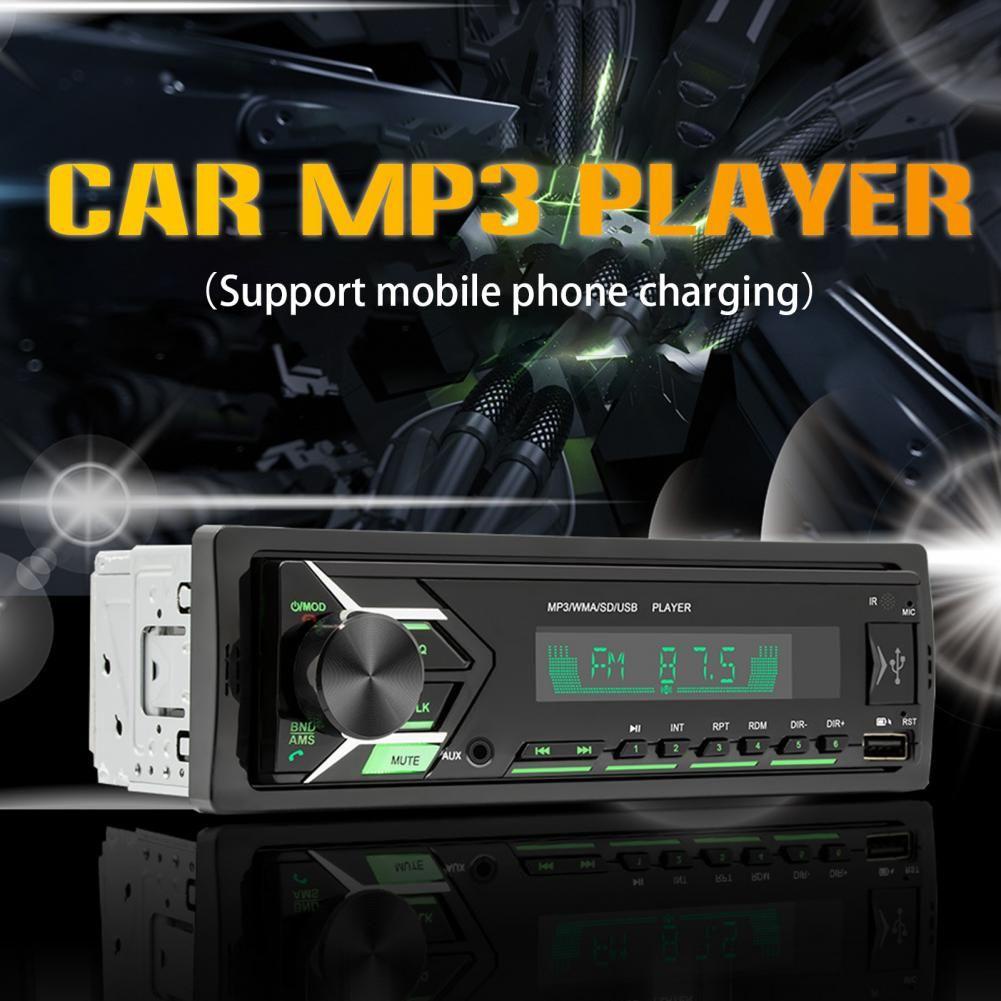 MYRONGVN Máy Nghe Nhạc MP3 12V Rảnh Tay Gắn Bảng Điều Khiển Xe Hơi