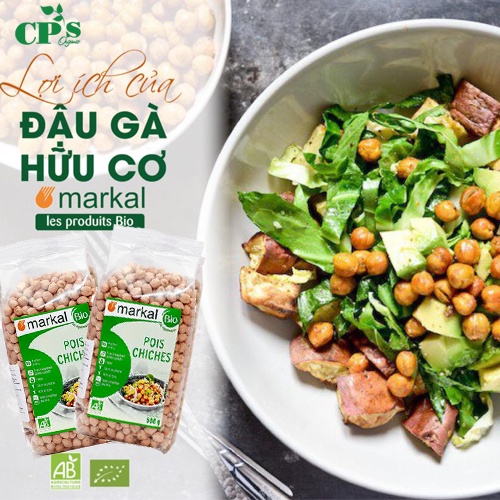 Hạt đậu gà hữu cơ Markal - 500g