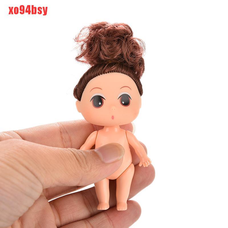 Búi Tóc Giả Mini 9cm Dành Cho Búp Bê