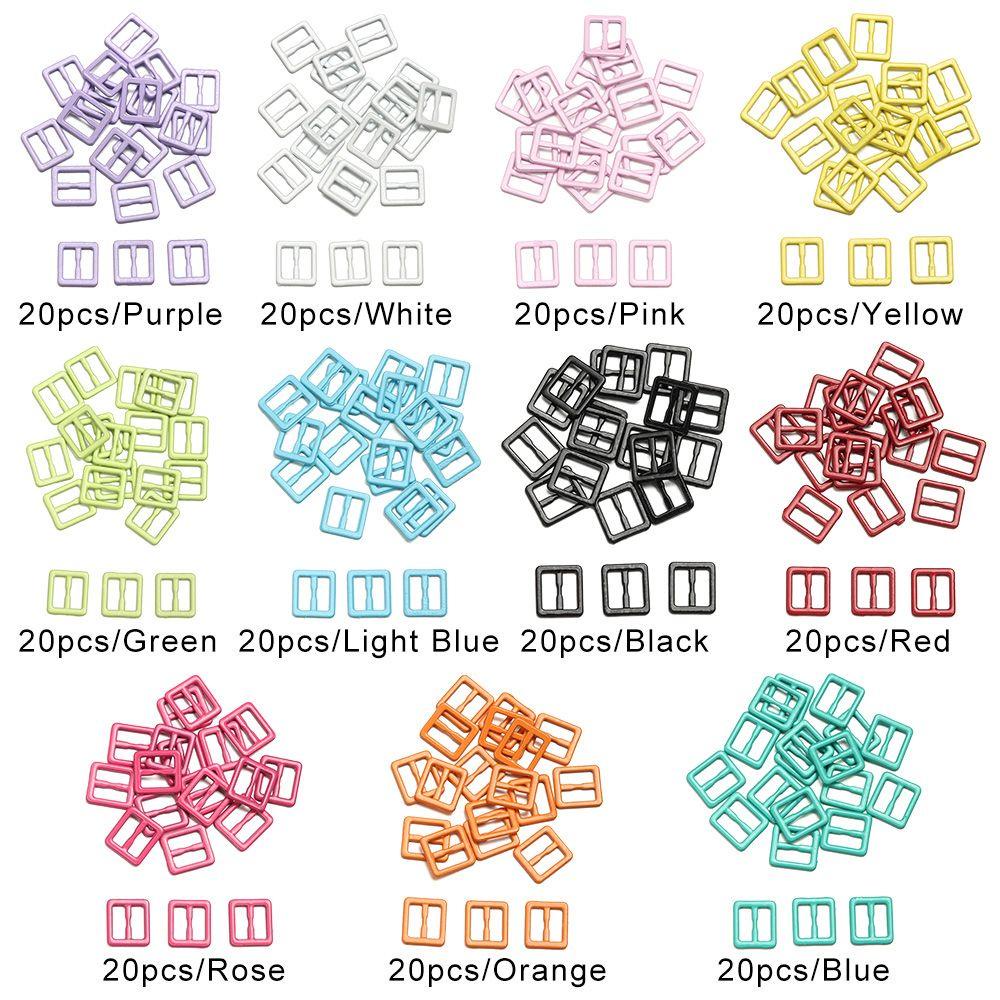 Set 20 / 40 Khóa 11 Màu Cho Búp Bê Nhồi Bông Chất Lượng Cao