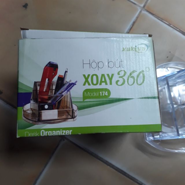 Hộp cắm bút xoay Xukiva