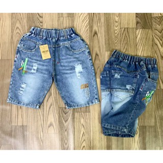 Bcq4/90 quần jean lửng bé trai đại cồ.loại đẹp dày