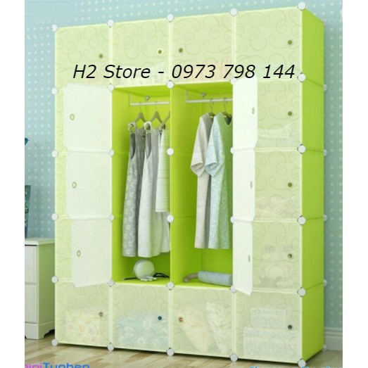[SỈ] - (Nhiều màu) TỦ NHỰA LẮP GHÉP 20 Ô CỬA TRẮNG TRONG ĐỂ QUẦN ÁO ĐỒ ĐA NĂNG THÔNG MINH sâu 47cm