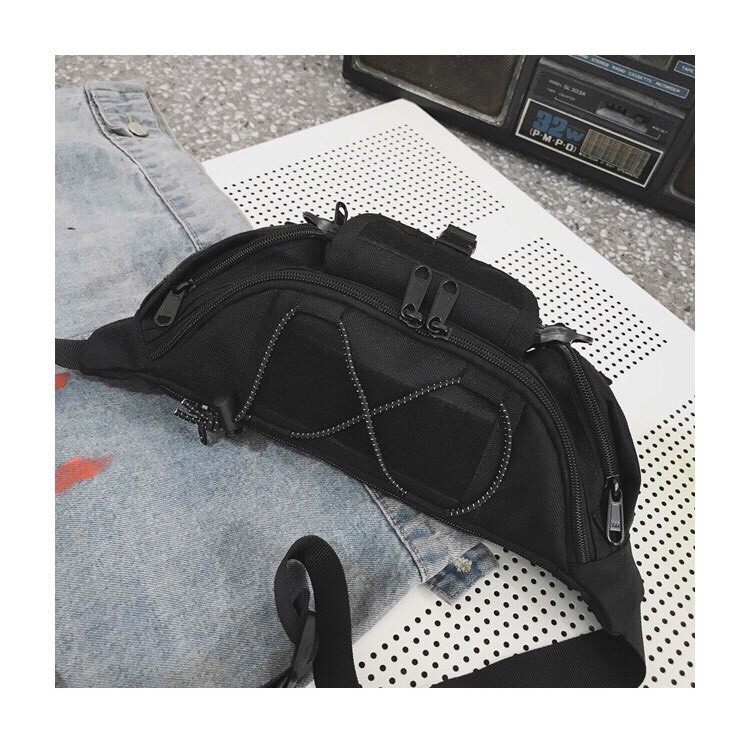 Túi đeo chéo nam nữ vải cao cấp đeo trước ngực thiết kế phù hợp dạo phố cực ngầu | BigBuy360 - bigbuy360.vn