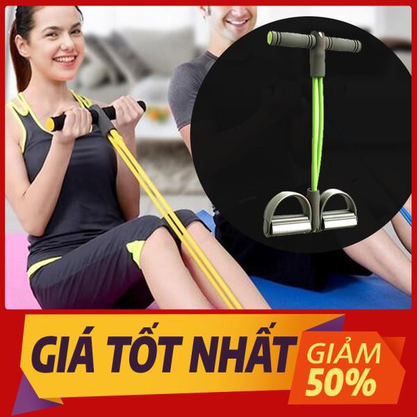 [Mã FASHIONT4MA2 giảm 10K đơn 50K] Dây tập lò xo tummy - dụng cụ tập thể hình