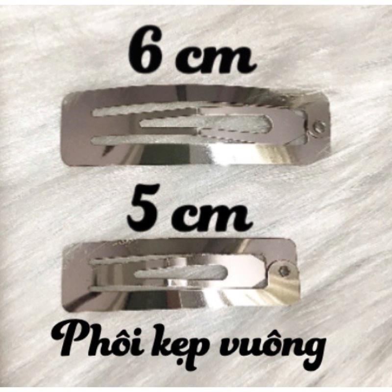 Phôi kẹp tách vuông, kẹp tóc vuông