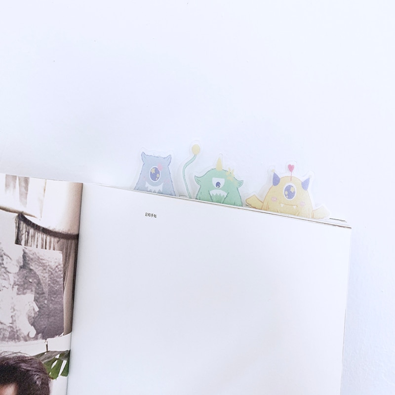 Set 5 miếng đánh dấu trang sách thiết kế độc đáo