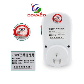 Ổ cắm hẹn giờ lập trình cơ Kerde TW-E05