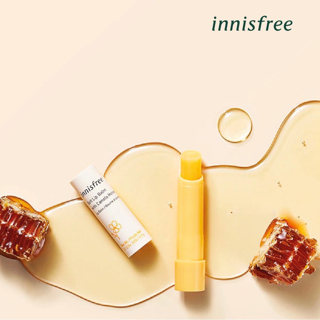 (hàng Mới Về) Son Dưỡng Môi Chiết Xuất Mật Ong Innisfree 3.5g | BigBuy360 - bigbuy360.vn