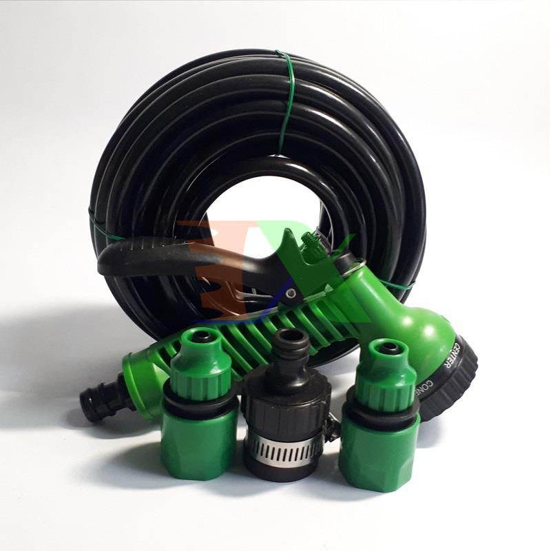 Bộ vòi xịt nước tưới cây, rửa xe 7 trong 1, kèm dây 8/11