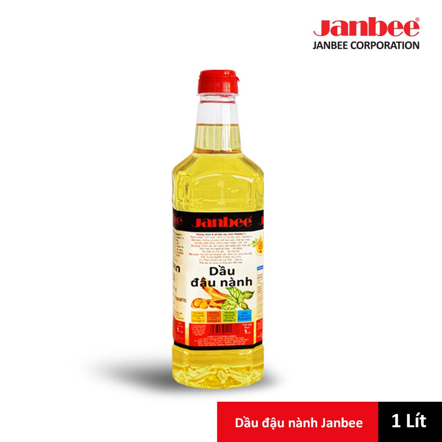 Dầu Đậu Nành Janbee 1L