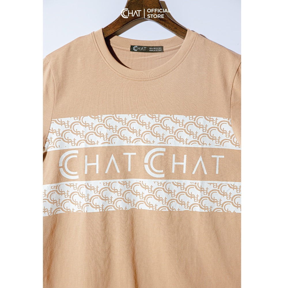 Áo thun nữ T-shirt in Cchat full CCHAT