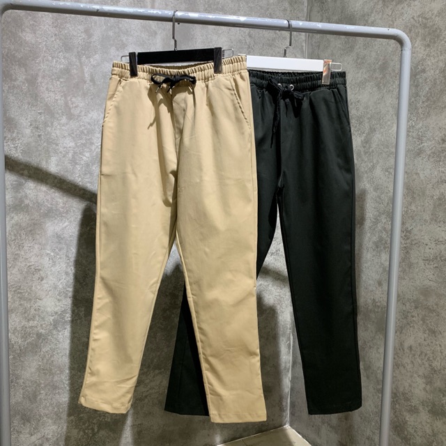 Quần pant kaki Kun Shop Quần dài kaki nam nữ hàn quốc