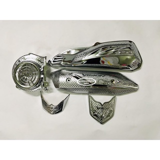 Vision 2015,2019 full bộ xi inox combo
