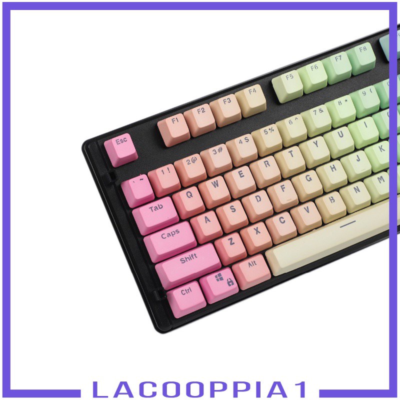 [LACOOPPIA1] 104 Keys Mechanical Switch Keyboard Keycaps PBT Keycaps