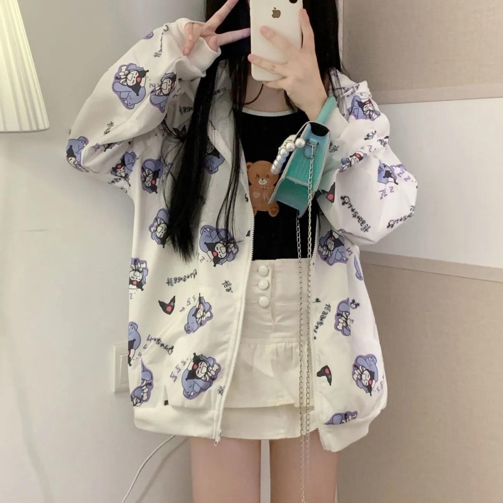 ❣Áo Khoác Phong Cách Nhật Bản❣Áo Khoác Cardigan Chống Nắng Mỏng Dáng Rộng Có Mũ Trùm Kiểu Mới Thời Trang Mùa Hè Cho Nữ 2022