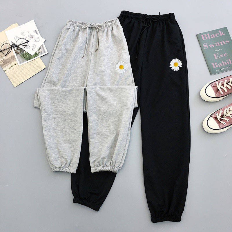 ❤️ GIÁ SỈ - SIÊU PHẨM ❤️ QUẦN NỈ IN HOA CÚC CHÂN BO LƯNG THUNG, QUẦN JOGGER NAM NỮ VẢI THUN BÔNG PHONG CÁCH THỂ THAO | BigBuy360 - bigbuy360.vn