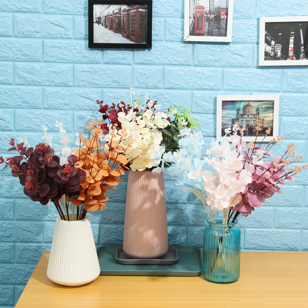 Nhánh Lá Cây Bạch Đàn Nhân Tạo Trang Trí Nội Thất