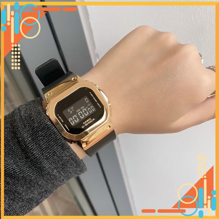 Đồng Hồ Casio Nam Nữ S5600 ⚡ Ảnh Thật ⚡ Viền Thép Dáng Thể Thao thon gọn, trẻ trung, siêu bền, siêu đẹp