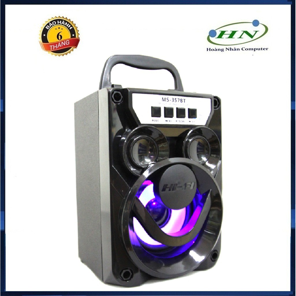 Loa gỗ Bluetooth xách tay MS-357BT