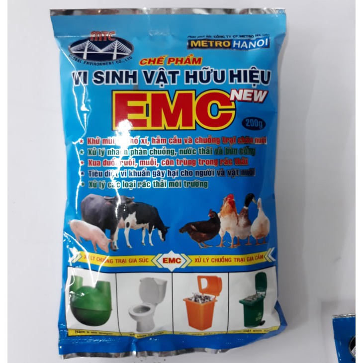 Chế phẩm vi sinh vật hữu hiệu EMC
