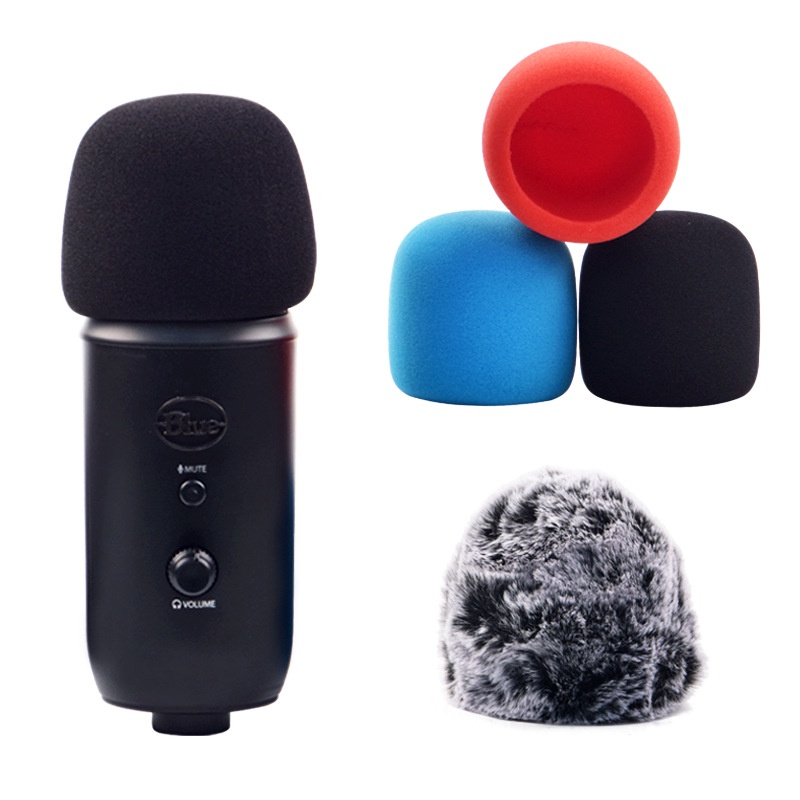 Phù Hợp Vỏ Xốp Bọc Đầu Micro Blue Yeti / Yeti pro Chắn Gió Chống Phun Nước