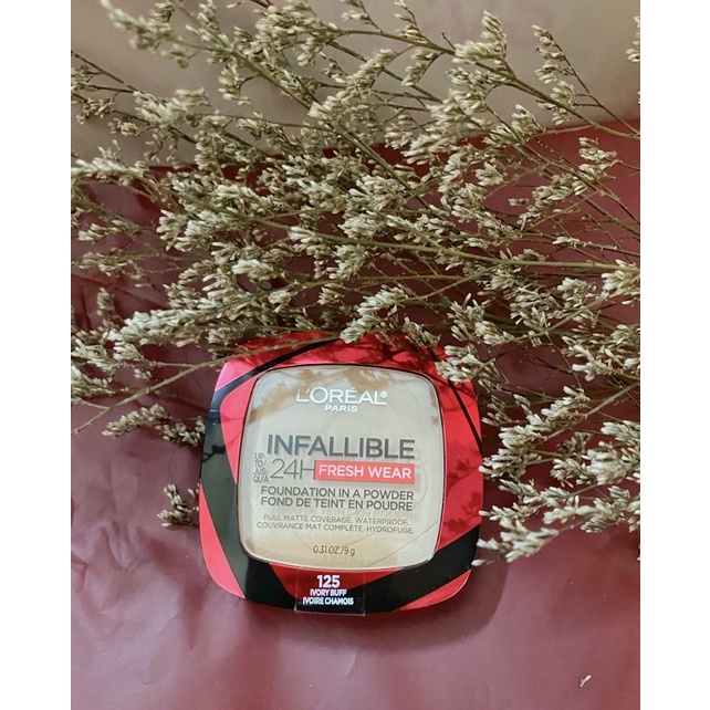 [sẵn]PHẤN PHỦ L'0RE AL INFALLIBLE 24H FRESH WEAR POWDER