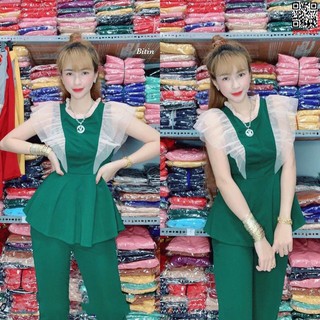 Đồ bộ thun cát hàn bèo lưới