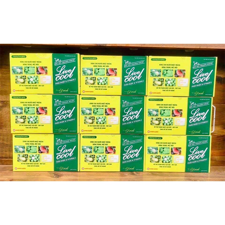 Bột Sủi Thanh Nhiệt   Live Cool / Livecool - CLC