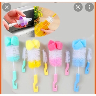Cọ bình sữa silicon 3 chi tiết