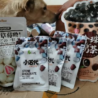 Combo kẹo trà sữa, kẹo bọc dâu