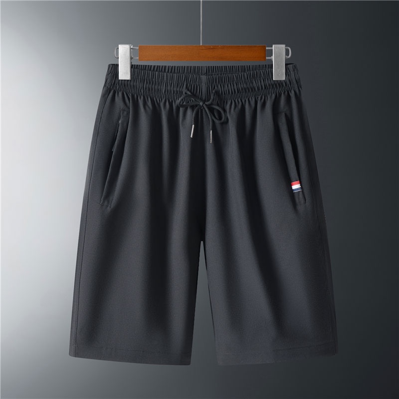 Quần Short Thể Thao Phối Túi Có Khóa Kéo Thời Trang Đi Biển Cho Nam