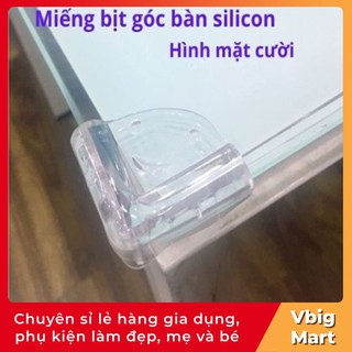 Miếng bịt góc bàn silicon an toàn cho bé (BGT01) Vbig Mart