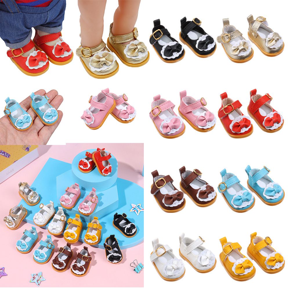 SUSANS Búp bê 14 inch giày thường chất liệu da quần áo đồ chơi mini Phụ kiện Thủ công quà tặng cô gái