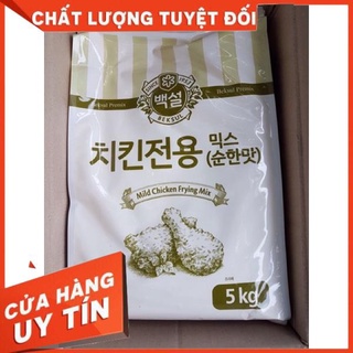 TỔNG BUÔN GIÁ SỐC> BỘT CHIÊN GÀ KFC 5KG BEKSUL CJ CHUYÊN CHO NHÀ HÀNG LÊN VẢY ĐẸP cay/ không cay