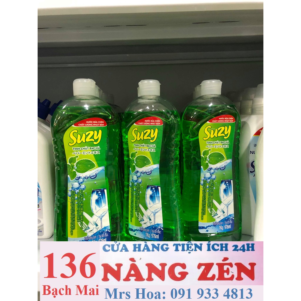 Nước rửa bát Suzy 1l