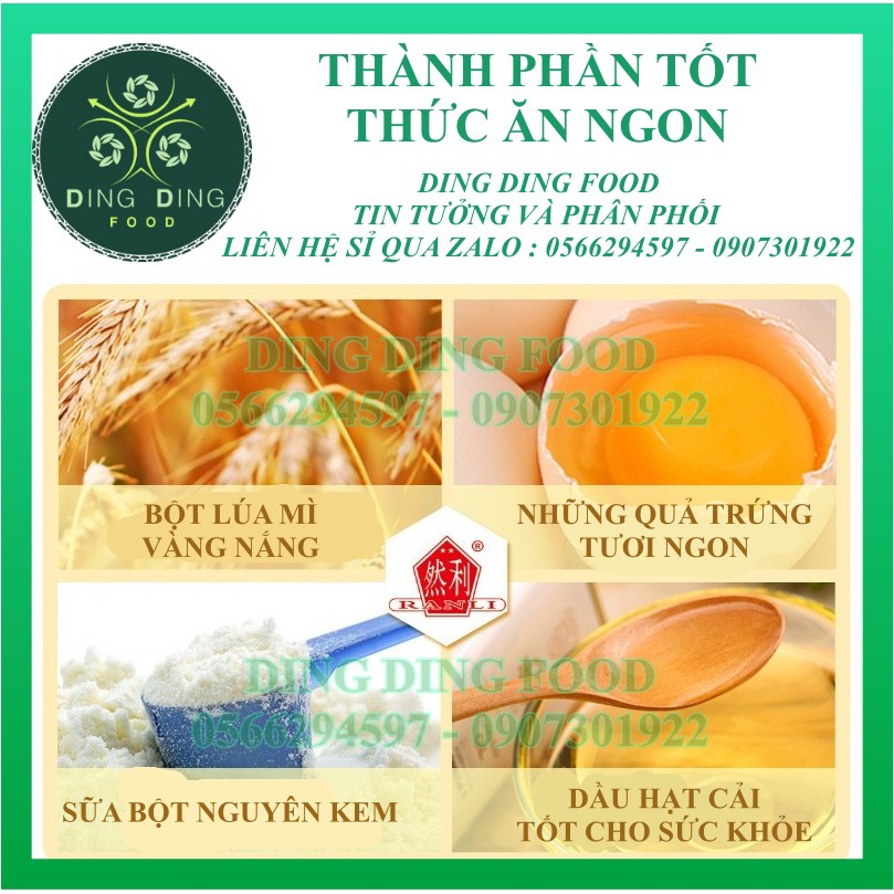 [ HÀNG CÓ SẴN ] 1 Cái Bánh Bông Lan Mông To 120g Đài Loan| DATE MỚI| Bánh Shougong Lớn - DING DING FOOD