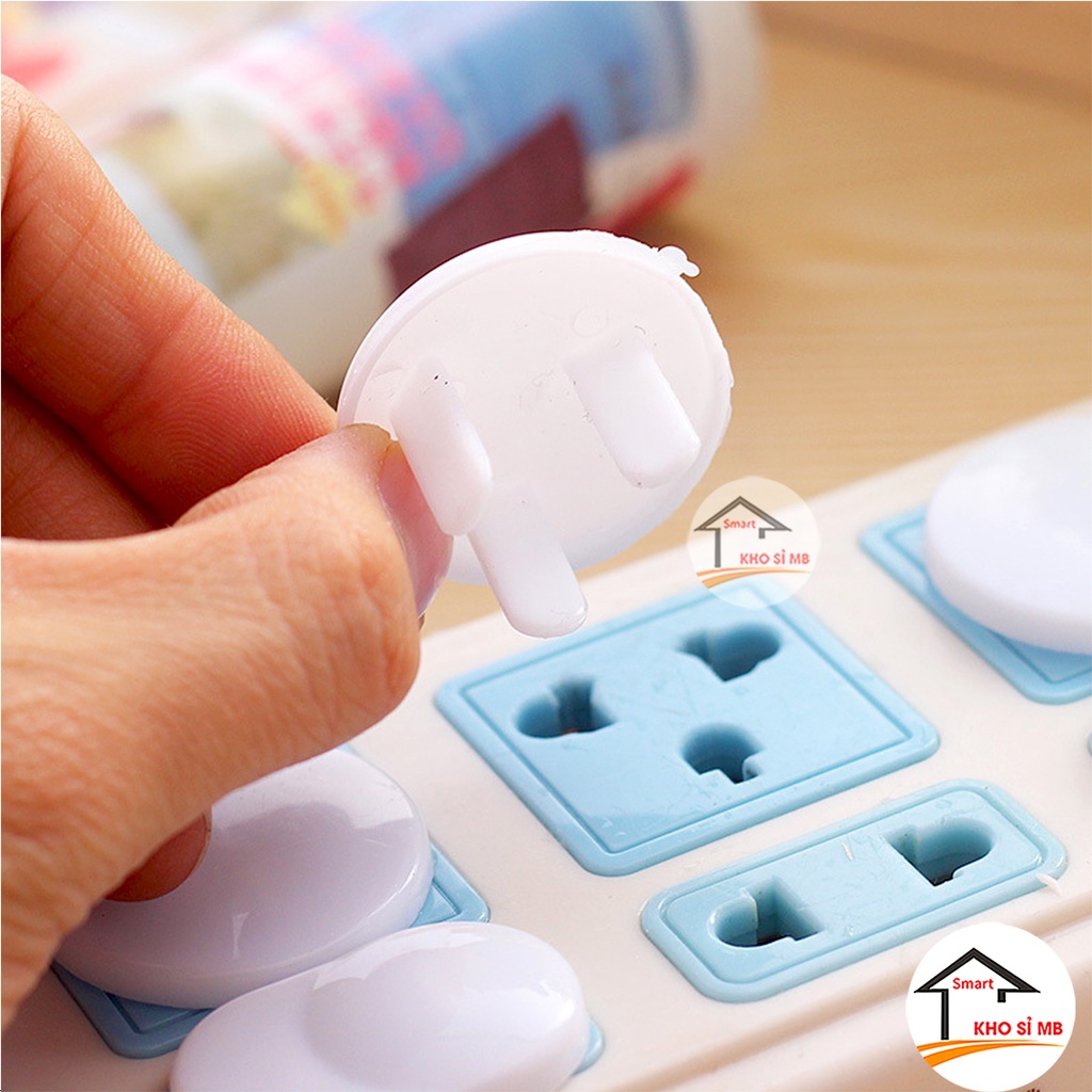 sỉ 690 - Nút bịt ổ điện 2/3 chân an toàn cho bé kho sỉ mb