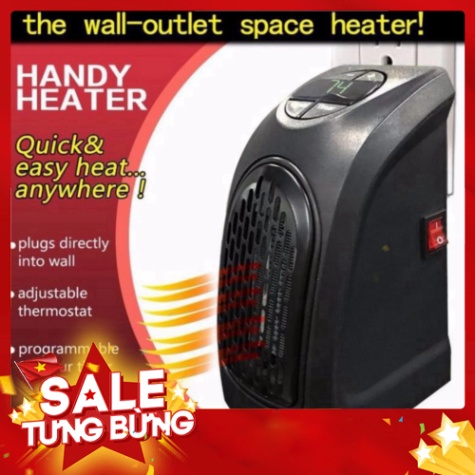 [FREE SHIP] 💥[FREESHIP+ CÓ VIDEO]💥 Quạt sưởi có hẹn giờ Handy Heater Hàng Chính Hãng💥BẢO HÀNH 12 THÁNG💥SIÊU HOT💥