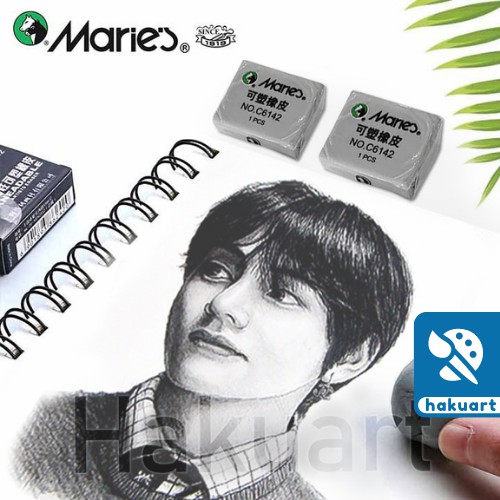 [Mã LIFE20KALL giảm 10% đơn 50K] Gôm Tẩy Đất Sét Marie's - Họa Cụ Hakuart