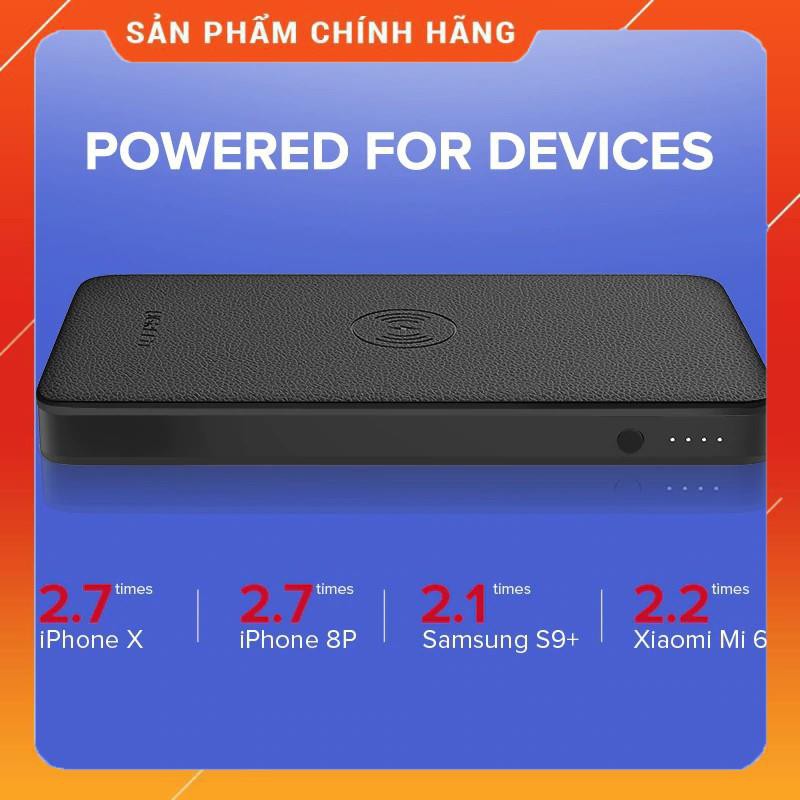 Sạc dự phòng không dây UGREEN Qi 10000mAh 50578 dailyphukien