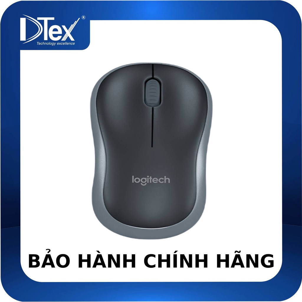 Chuột không dây Logitech B175 - Hàng Chính Hãng