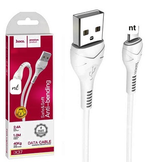 Cáp sạc nhanh HoCo X37,cổng sạc micro,Type-c, ip