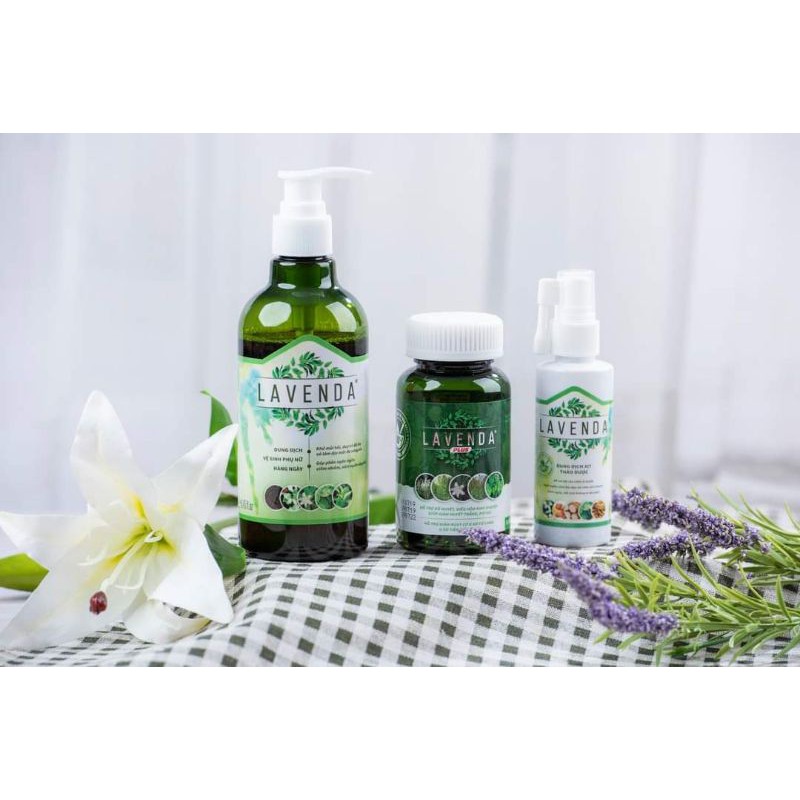 Bộ 3 sán phẩm Lavenda