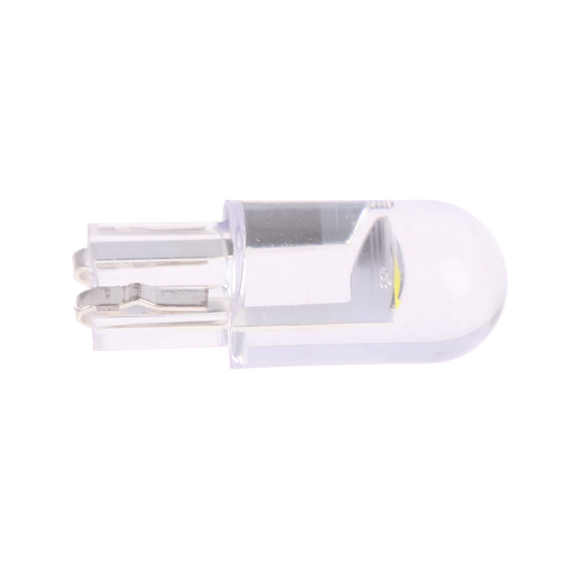 ✨Piqting 10PCS W5W T10 Glass Housing COB LED Car Bulb White License Plate Lamp Dome Light