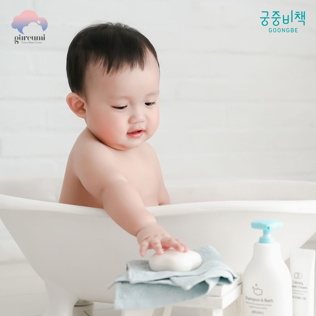 Xà phòng rửa tay và rửa mặt Hàn Quốc GOONGBE, sạch khuẩn và dưỡng ẩm cho da nhạy cảm 90g